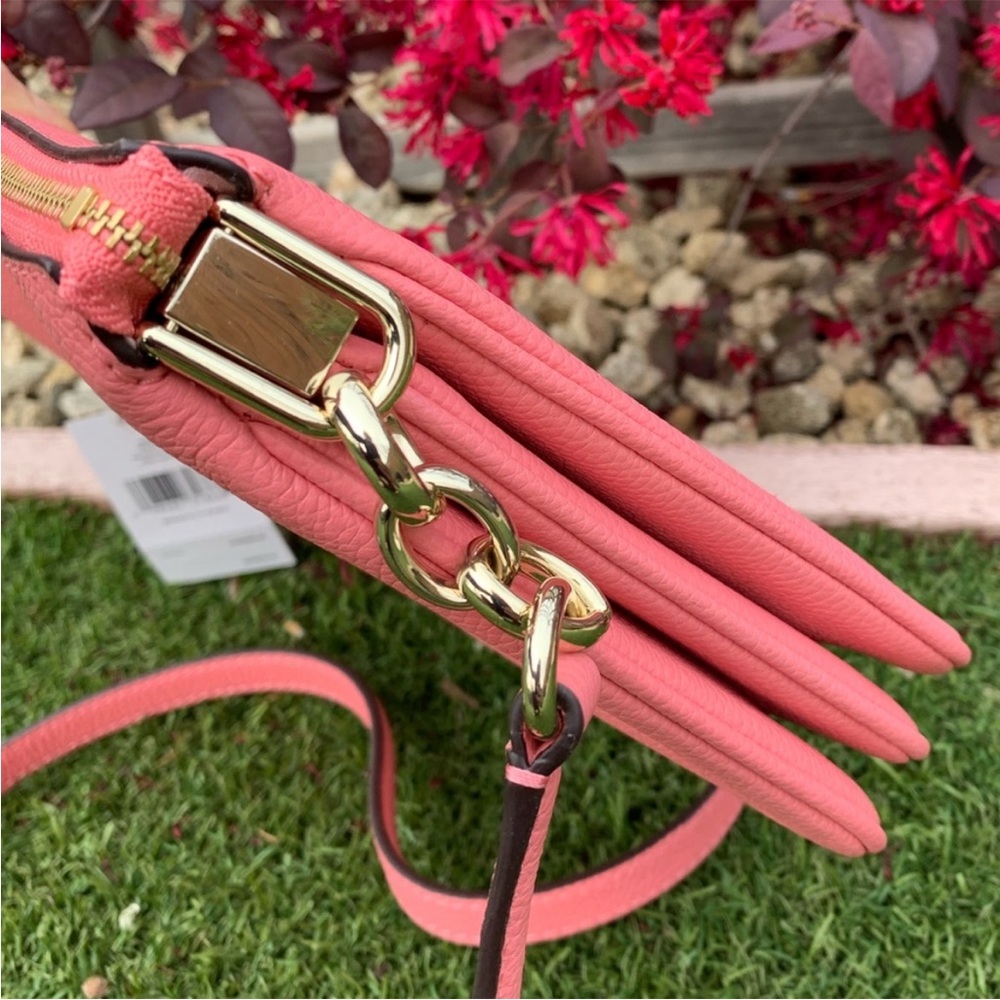 New Kate Spade Coral Crossbody Leather Bag - Picture 5 of 7